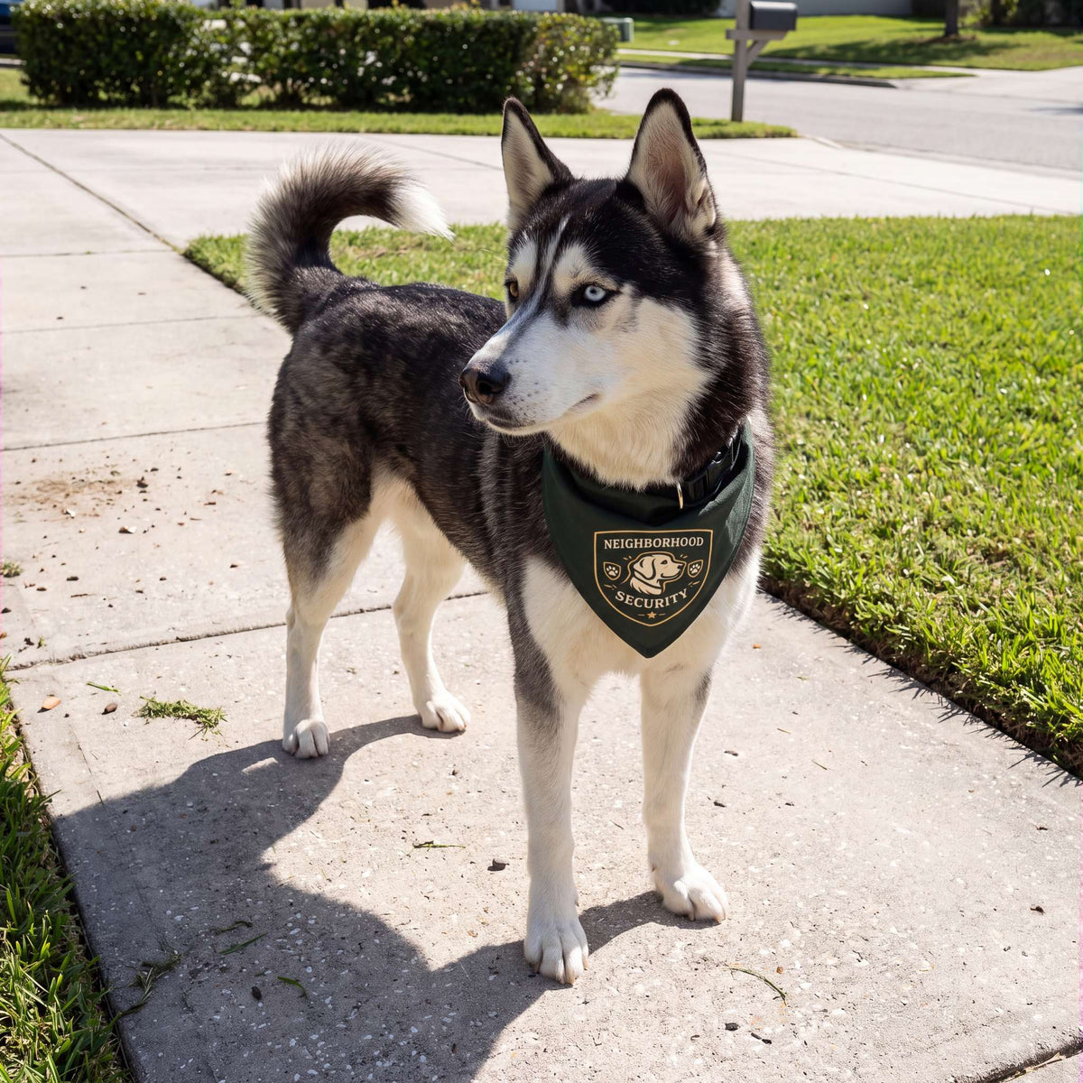 Neighborhood Security Pet Bandana