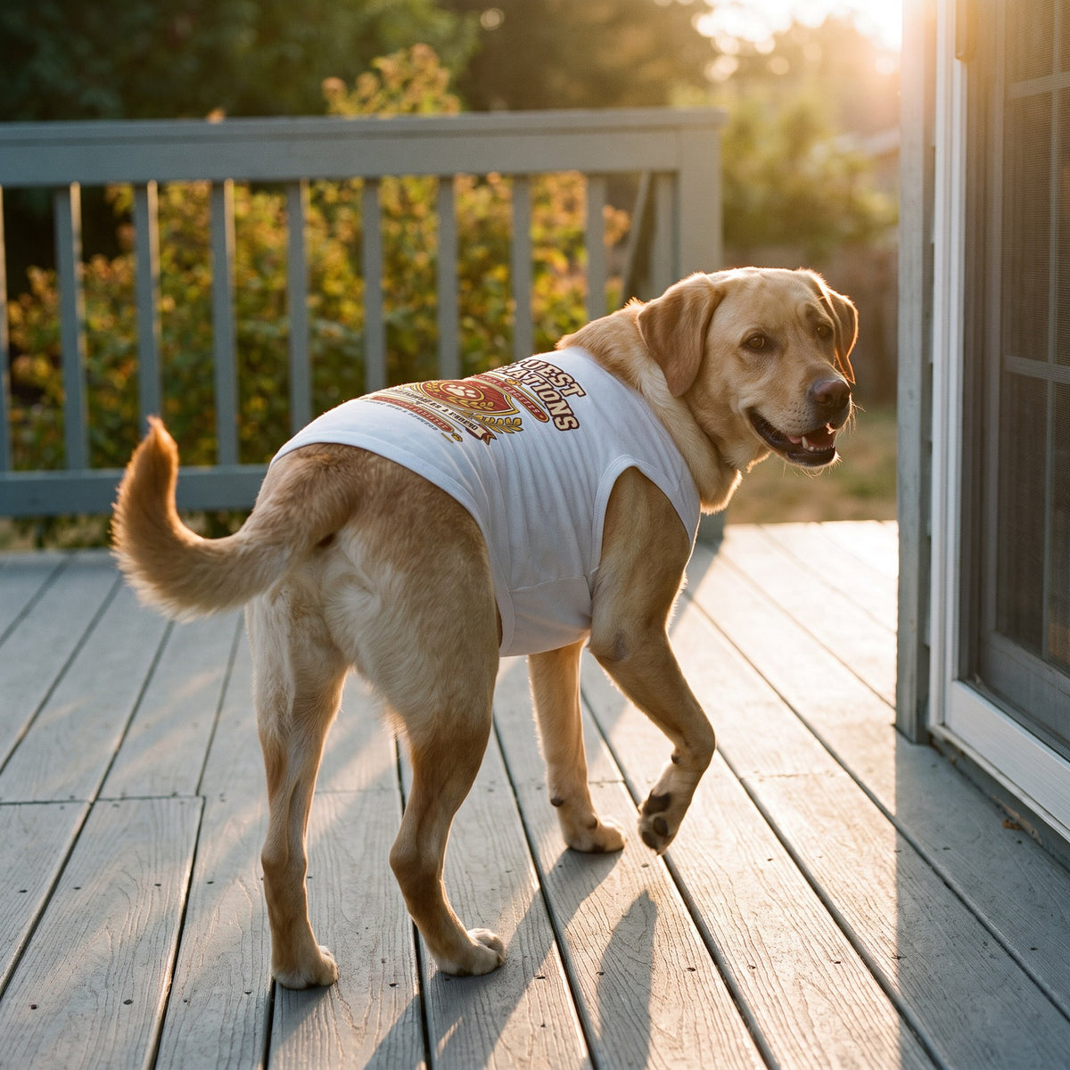 Guest Relations Official Greeter Pet Tank