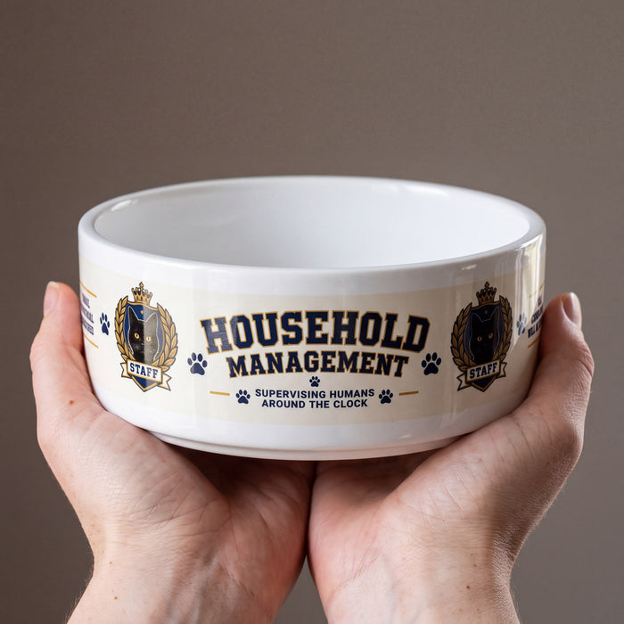 Household Management Official Cat Bowl