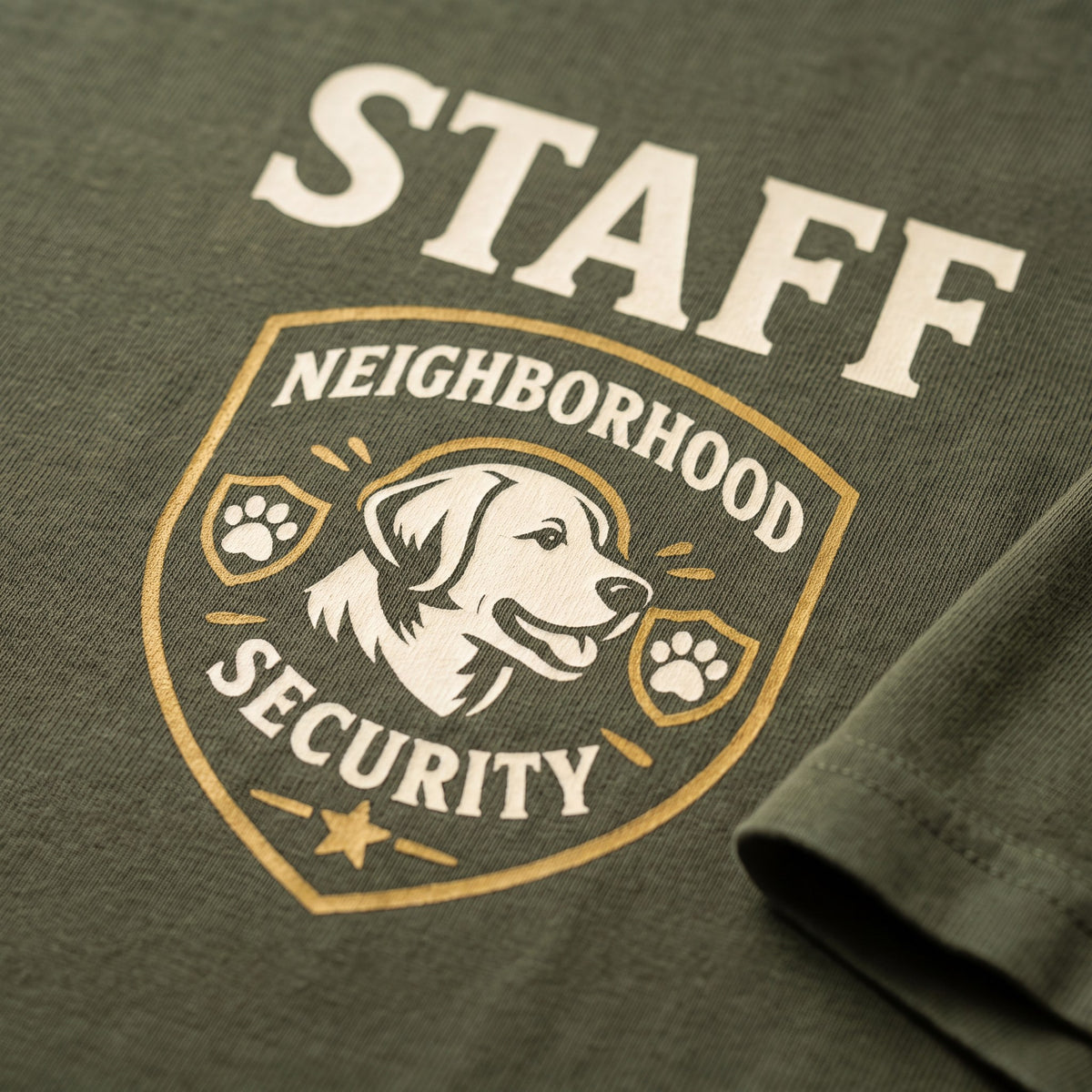 Neighborhood Security Staff T-Shirt