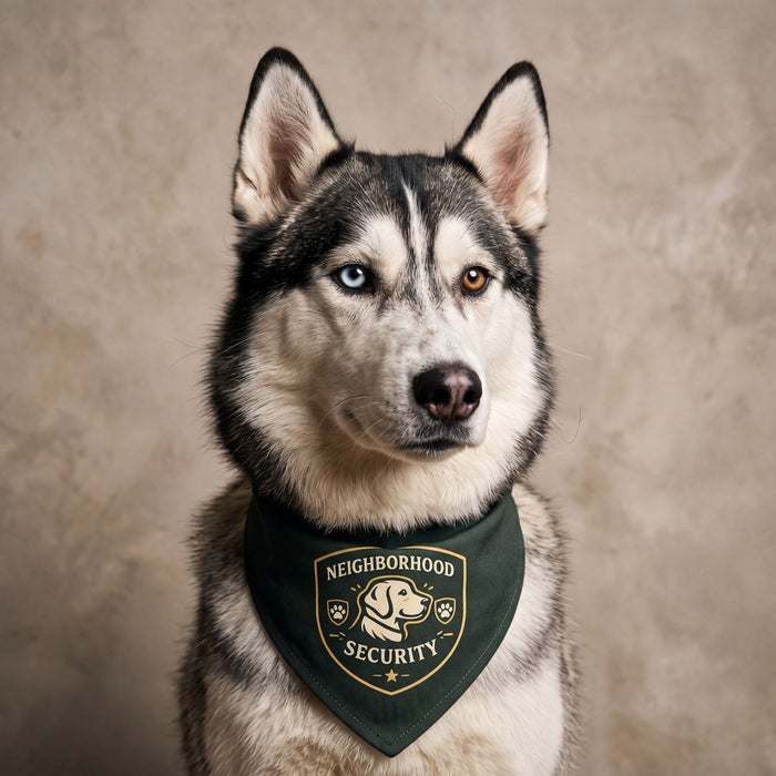 Neighborhood Security Pet Bandana