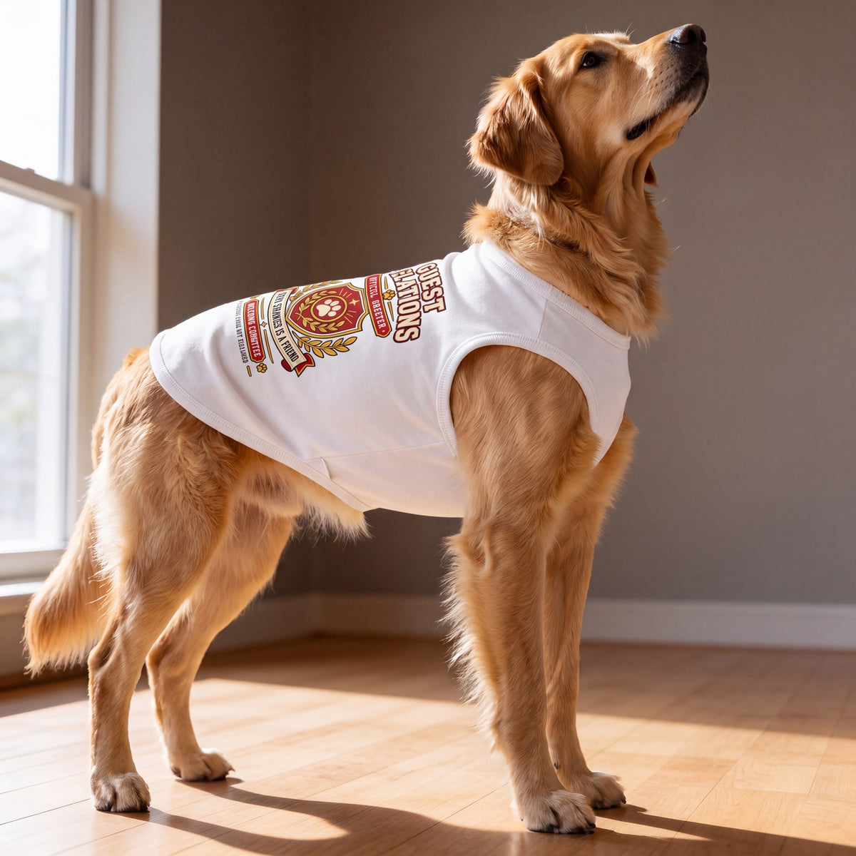 Guest Relations Official Greeter Pet Tank