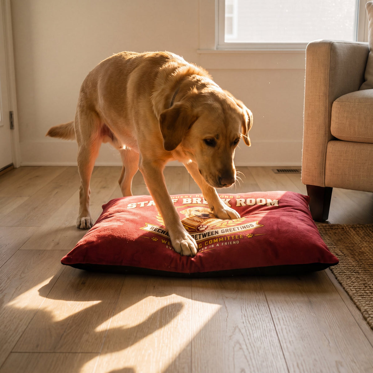 Guest Relations Staff Break Room Pet Bed