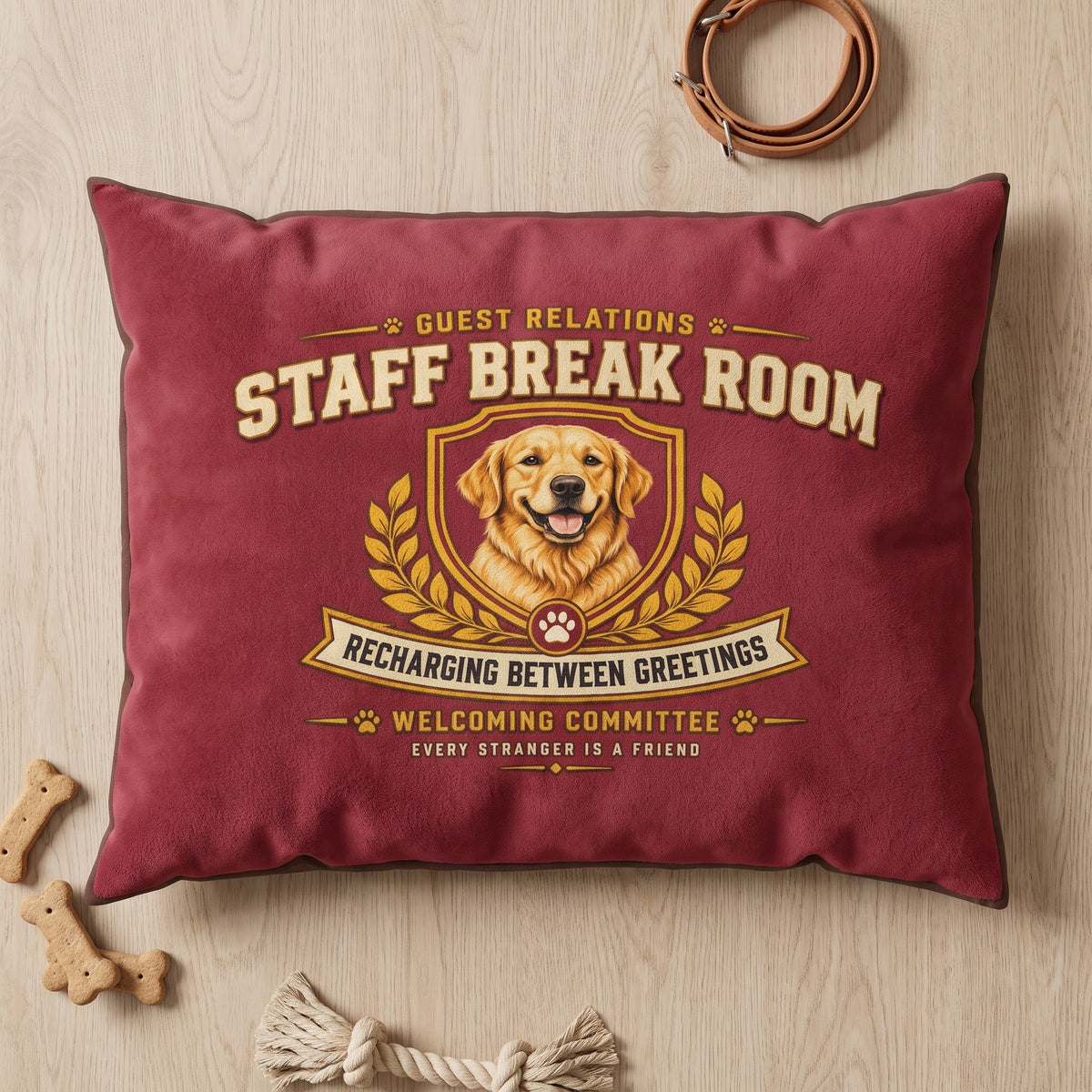 Guest Relations Staff Break Room Pet Bed