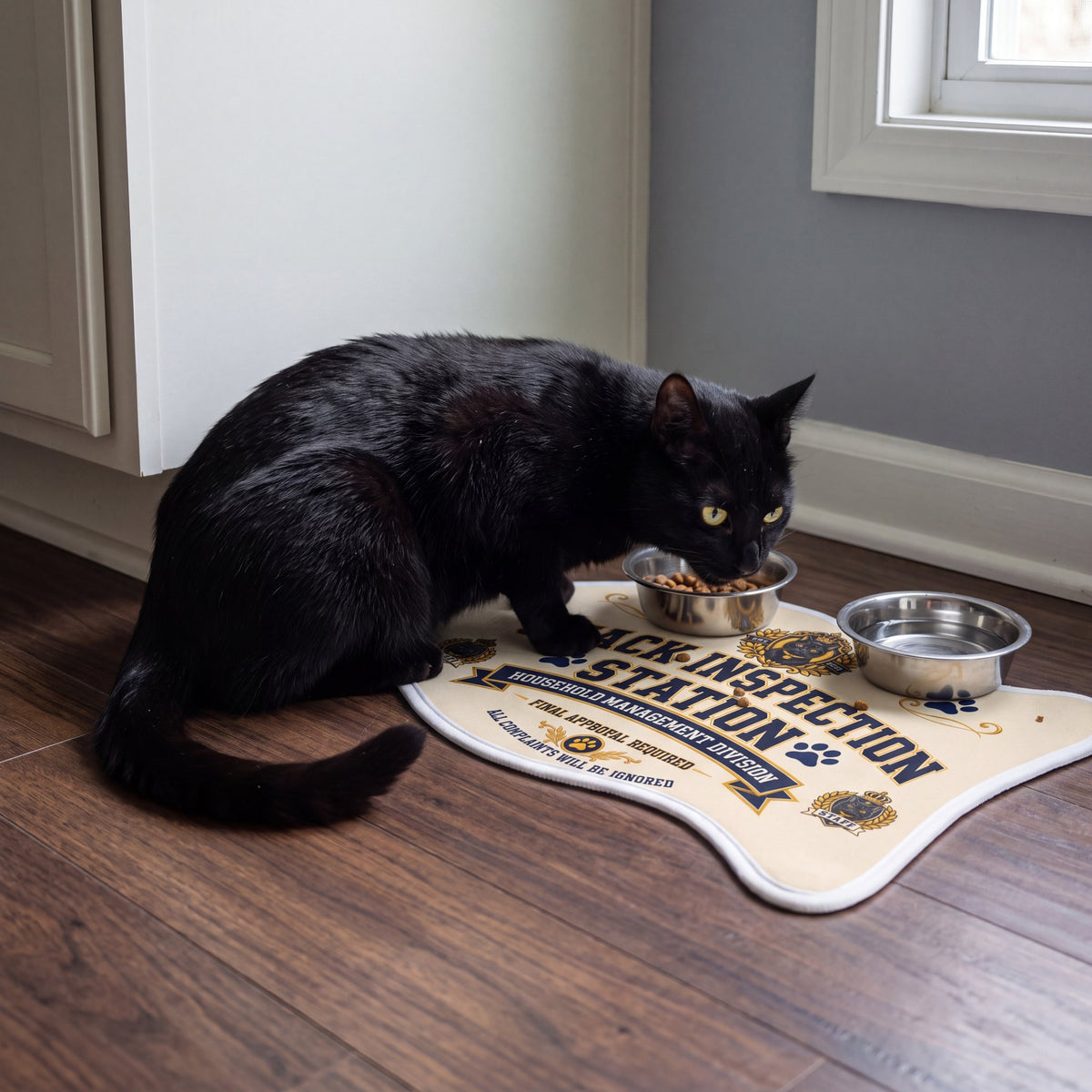 Snack Inspection Station Cat Mat