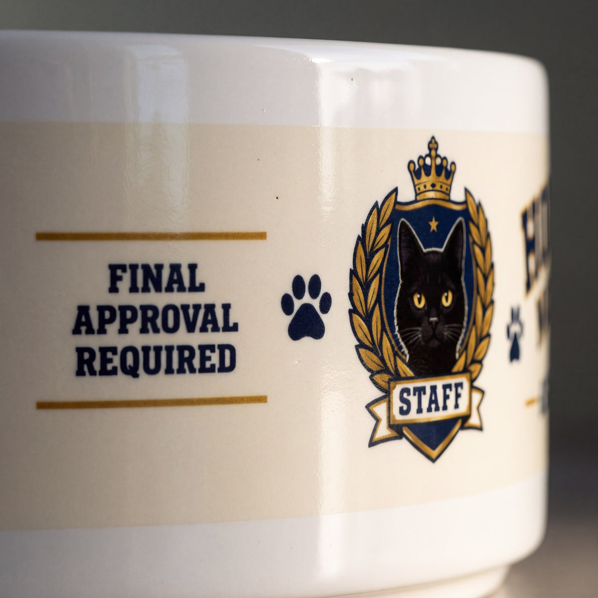 Household Management Official Cat Bowl